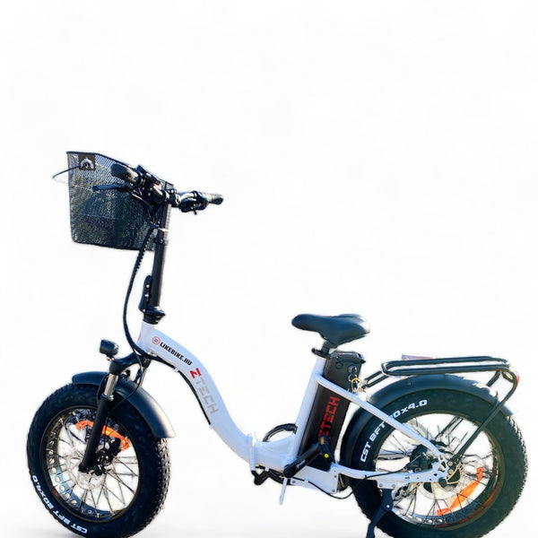BULLBIKE Brussel Fatbike Zusammenklappbares/ E-Bike 250W 48V 13Ah 20 km/h