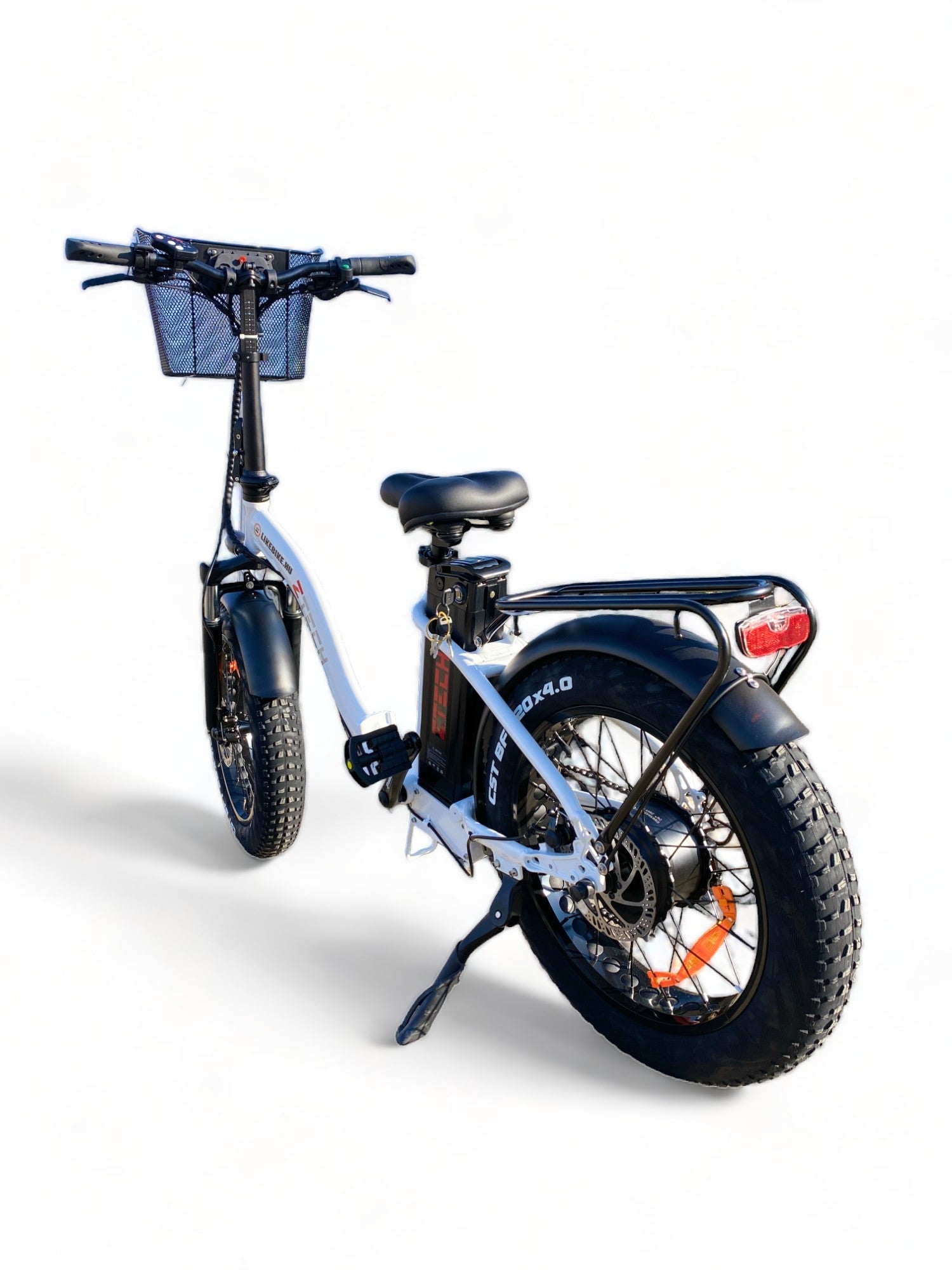 BULLBIKE Brussel Fatbike Zusammenklappbares/ E-Bike 250W 48V 13Ah 25 km/h