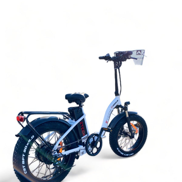 BULLBIKE Brussel Fatbike Zusammenklappbares/ E-Bike 250W 48V 13Ah 20 km/h