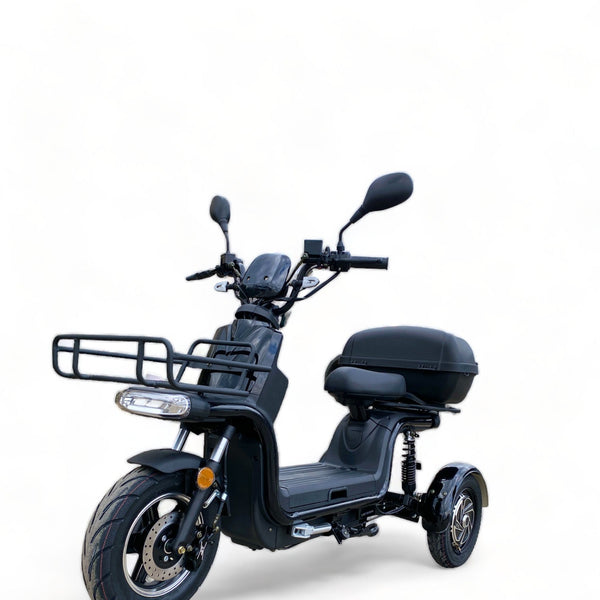 BULLBIKE Tacoma Dreirad Elektro Scooter 60V 26Ah Lithium 2 x 800W 45Km/h