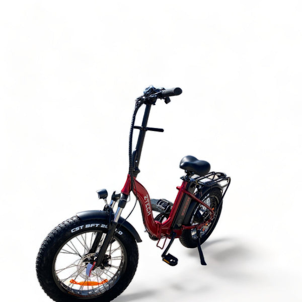 BULLBIKE Brussel Fatbike Zusammenklappbares/ E-Bike 250W 48V 13Ah 20 km/h