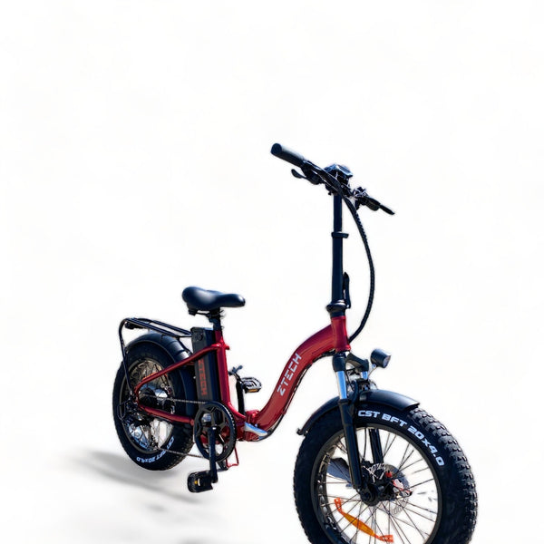 BULLBIKE Brussel Fatbike Zusammenklappbares/ E-Bike 250W 48V 13Ah 20 km/h