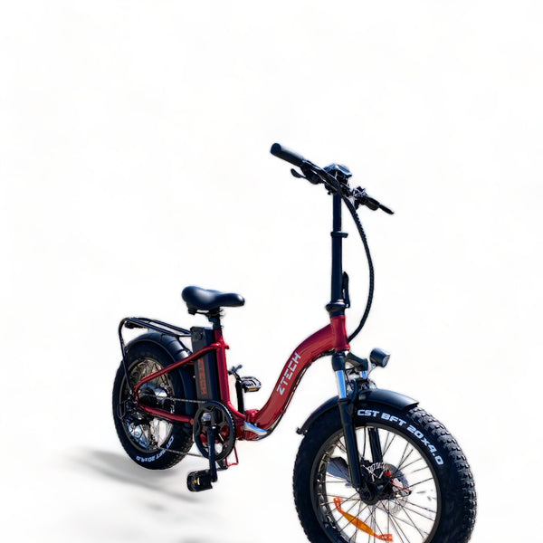 BULLBIKE Brussel Fatbike Zusammenklappbares/ E-Bike 250W 48V 13Ah 25 km/h