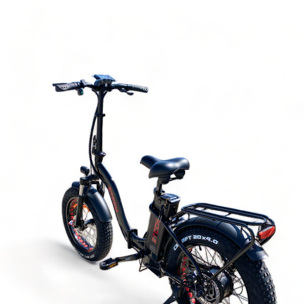 BULLBIKE Brussel Fatbike Zusammenklappbares/ E-Bike 250W 48V 13Ah 25 km/h