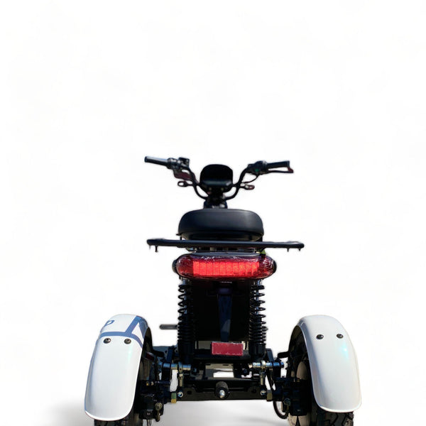 BULLBIKE Tacoma Dreirad Elektro Scooter 60V 26Ah Lithium 2 x 800W 45Km/h