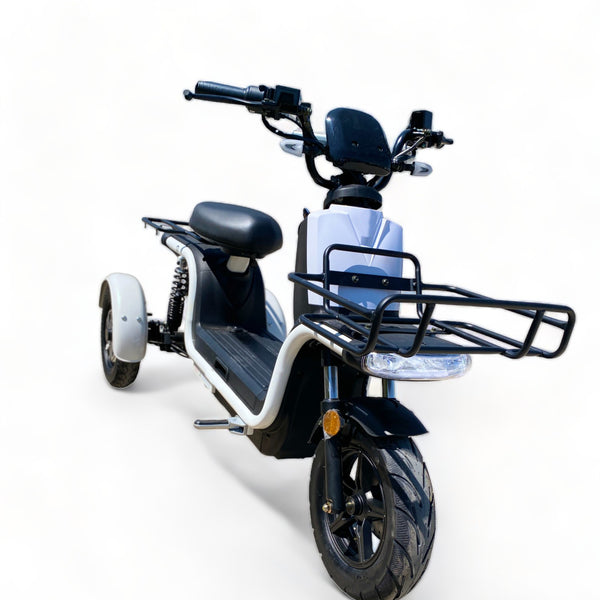 BULLBIKE Tacoma Dreirad Elektro Scooter 60V 26Ah Lithium 2 x 800W 45Km/h