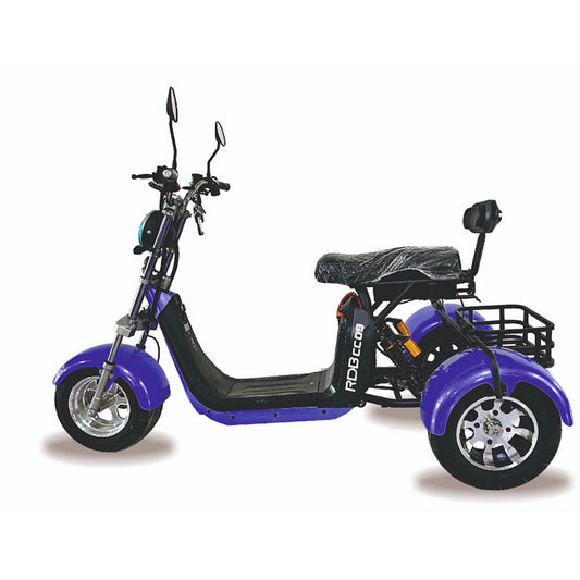 BULLBIKE Beirut Elektro-Chopper 500W 60V 20Ah 20km/h dreirad