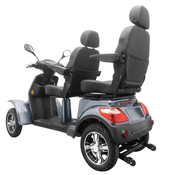 BULLBIKE Manama 2 Personen Elektro Scooter 500W 60V 20Ah/ Seniorenmobil / Vierrad 20 km/h
