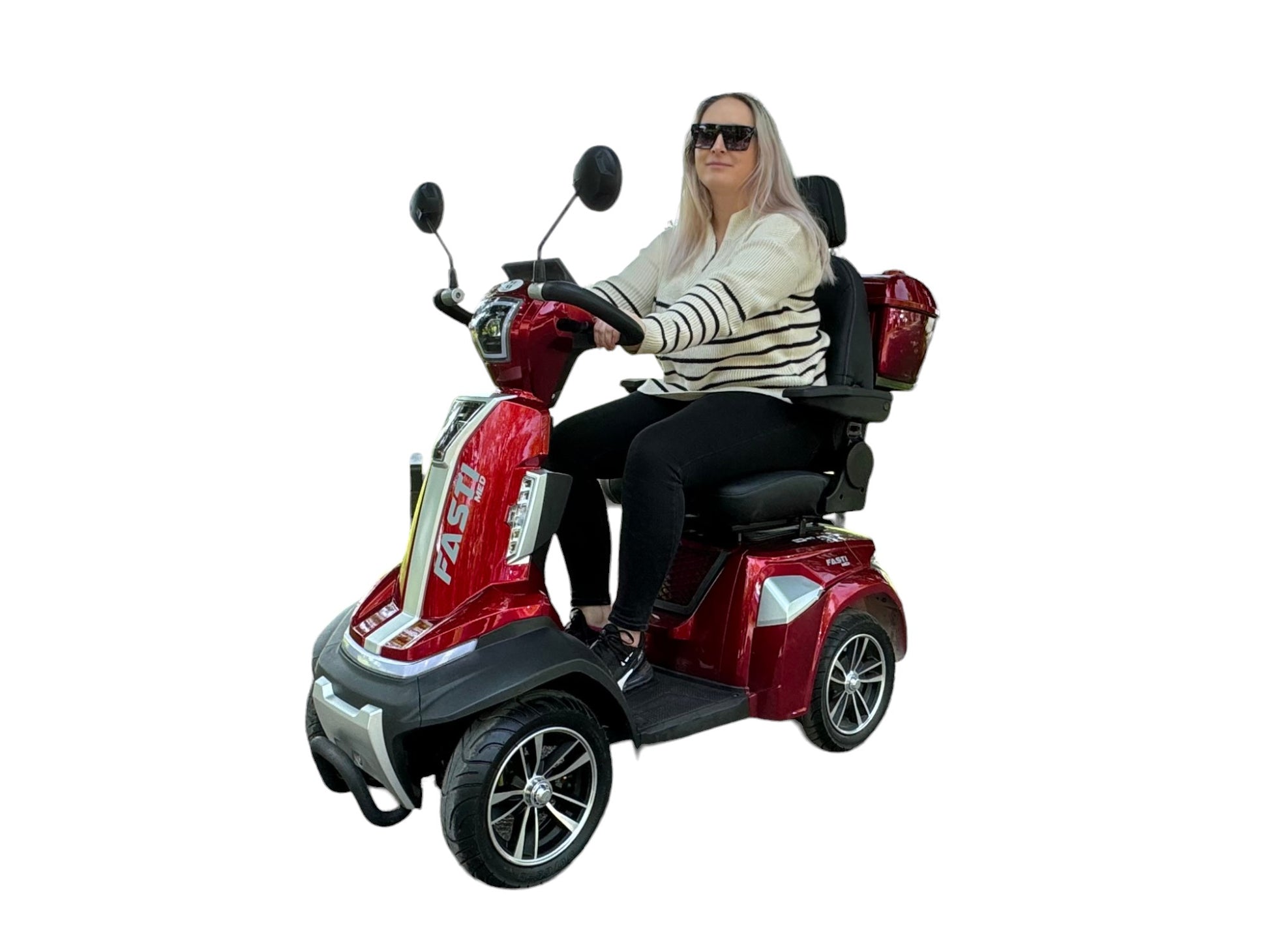 BULLBIKE Monaco Elektro Scooter 600W 60V 20Ah 25Km/h/ Seniorenmobil / Vierrad