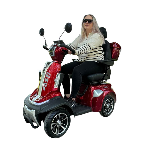 BULLBIKE Monaco Elektro Scooter 600W 60V 20Ah 25Km/h/ Seniorenmobil / Vierrad