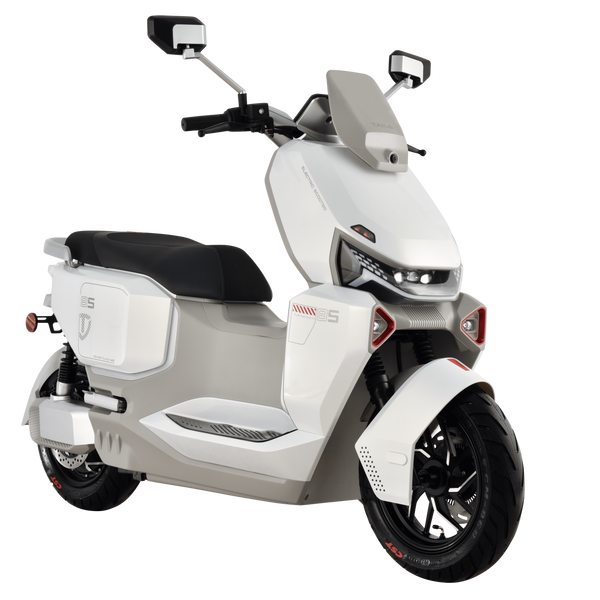 BULLBIKE Arezzo Elektro Scooter 74V 28Ah x2 Lithium Batterie 3000W 90KM/H
