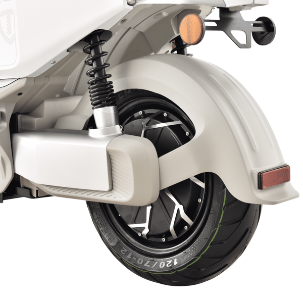 BULLBIKE Arezzo Elektro Scooter 74V 28Ah x2 Lithium Batterie 3000W 90KM/H