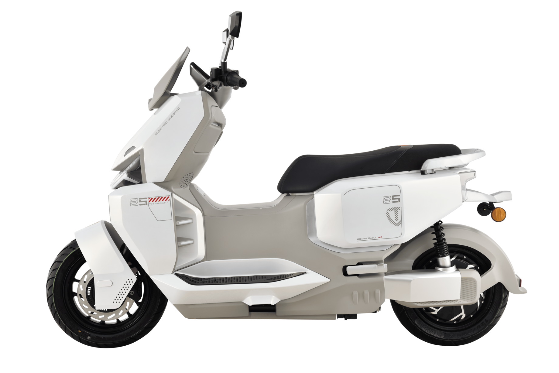 BULLBIKE Arezzo Elektro Scooter 74V 28Ah x2 Lithium Batterie 3000W 90KM/H