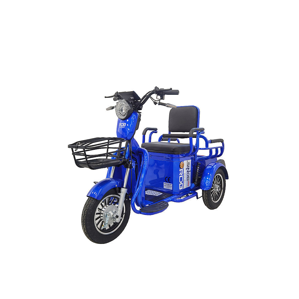 BULLBIKE Bandung Elektro Scooter 500W 60V 20Ah 20Km/h/ Seniorenmobil / Dreirad