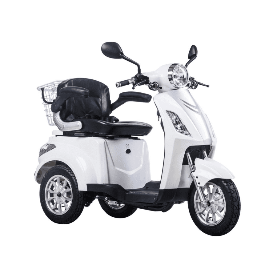 BULLBIKE PRATO Elektro Moped 20Km/h 500W 48V 20AH / Seniorenmobil / Dreirad