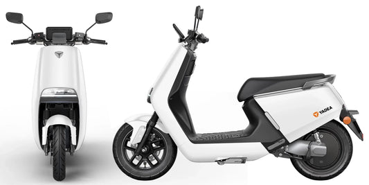 BULLBIKE Yadea G5 Eco / 2400W 72V 20Ah 45 km/h + Graphen Batterie+ Schnellladegerät