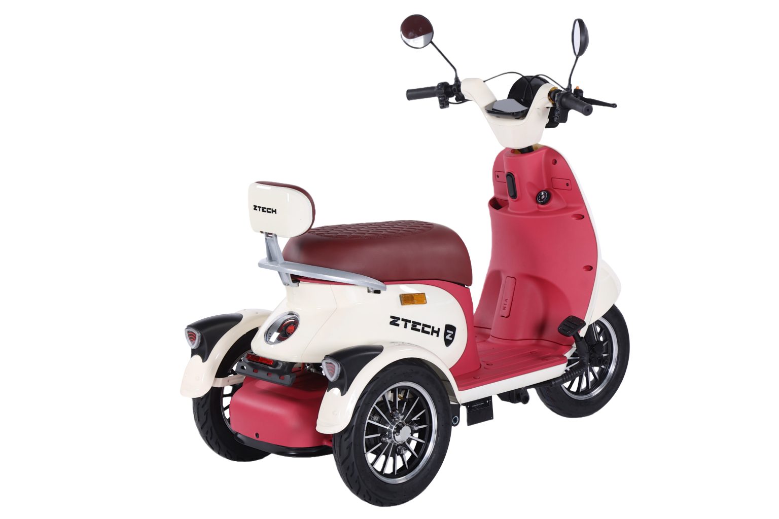 BULLBIKE Bogota Elektro Scooter 250 Watt (Max Peak 0,6 kW) 60V 20Ah 20Km/h/ Seniorenmobil / Dreirad