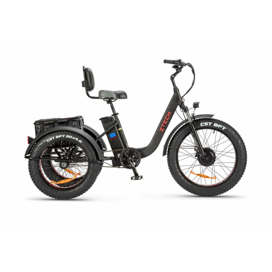 BULLBIKE TOKIO E-Dreirad Fahrrad 48V 13Ah Lithium 250W 20Km/h