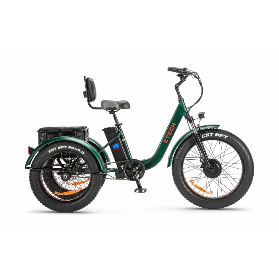 BULLBIKE TOKIO E-Dreirad Fahrrad 48V 13Ah Lithium 250W 20Km/h