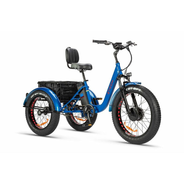 BULLBIKE TOKIO E-Dreirad Fahrrad 48V 13Ah Lithium 250W 20Km/h