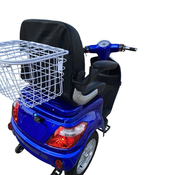 BULLBIKE PRATO Elektro Moped 20Km/h 500W 48V 20AH / Seniorenmobil / Dreirad