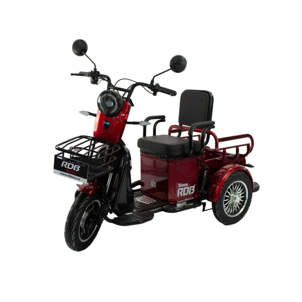 BULLBIKE Bandung Elektro Scooter 500W 60V 20Ah 20Km/h/ Seniorenmobil / Dreirad
